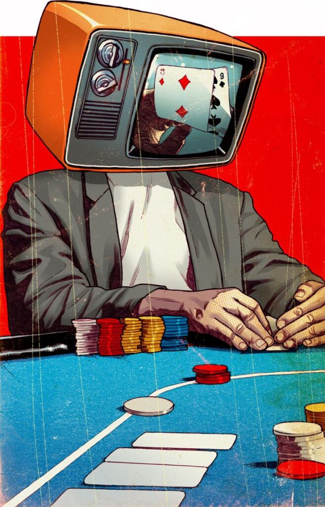 Gambling Addiction Art 1