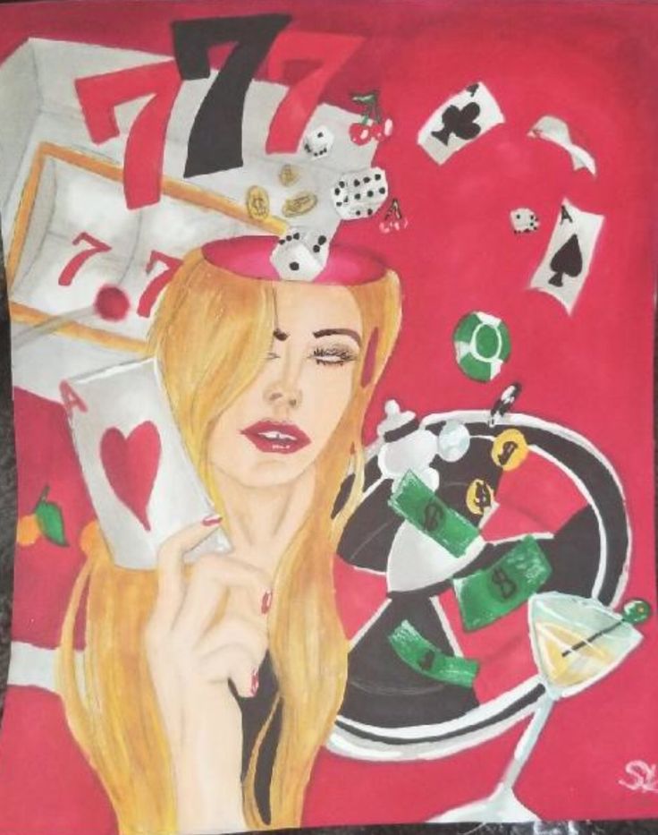 Gambling Addiction Art 2